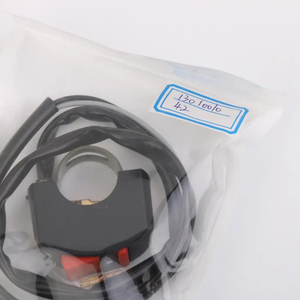 Universal Motorcycle Switch Waterproof ON OFF Button Socket for Hazard Lights and Mobile Device Charging view 3