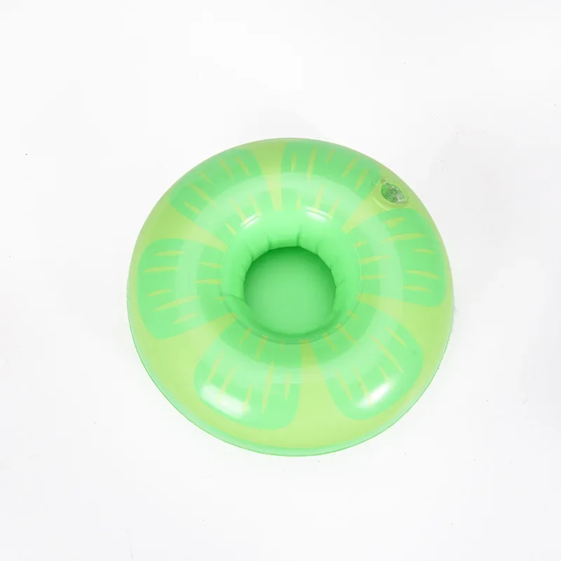 PVC Aufblasbare Tasse Halter Wasser Spielzeug Flamingo Donut Einhorn Krabben Sommer Spielzeug Schwimm Wasser Pad Schwimmen Pools für Familie Erwachsene