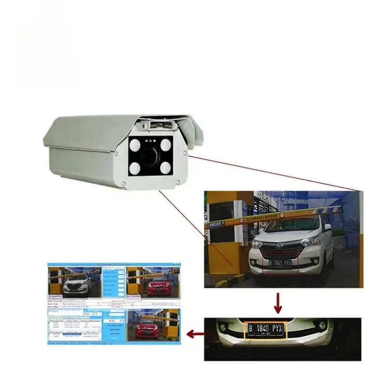 LPR/ANPR Automatic Vehicle License Plate System Cctv Camera Automatic License Plate Car Number Recognition Security System