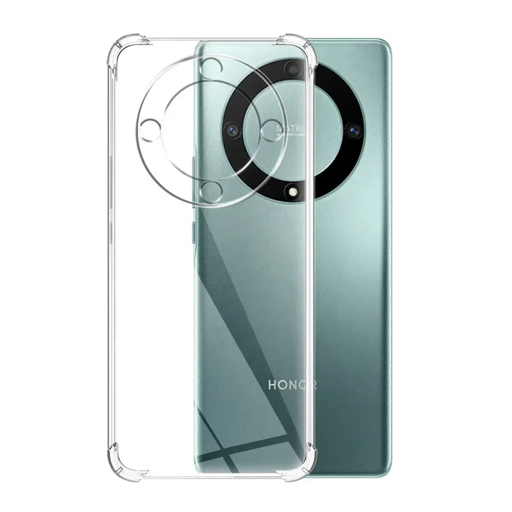 Transparency Shockproof Case For Honor Magic 5 6 Lite 4 Pro 90 80 Pro TPU Funda For Honor X8B X9B X7B X8A X9A X7A X6 Phone Cover