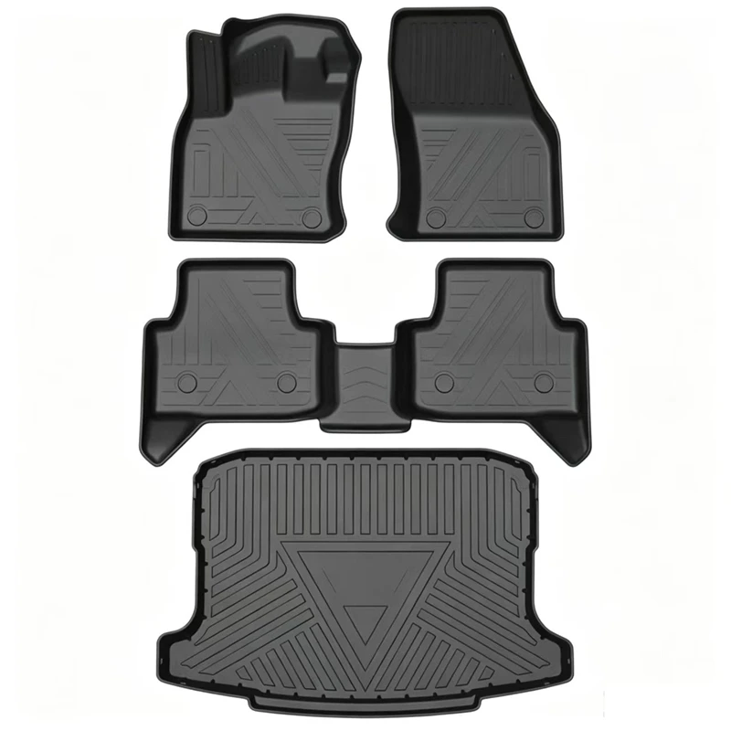 Use for 2019-2024 Volkswagen Tharu Tarek car carpet for Tharu car floor mat Fit For Tharu Tarek waterproof trunk mat  floor mat