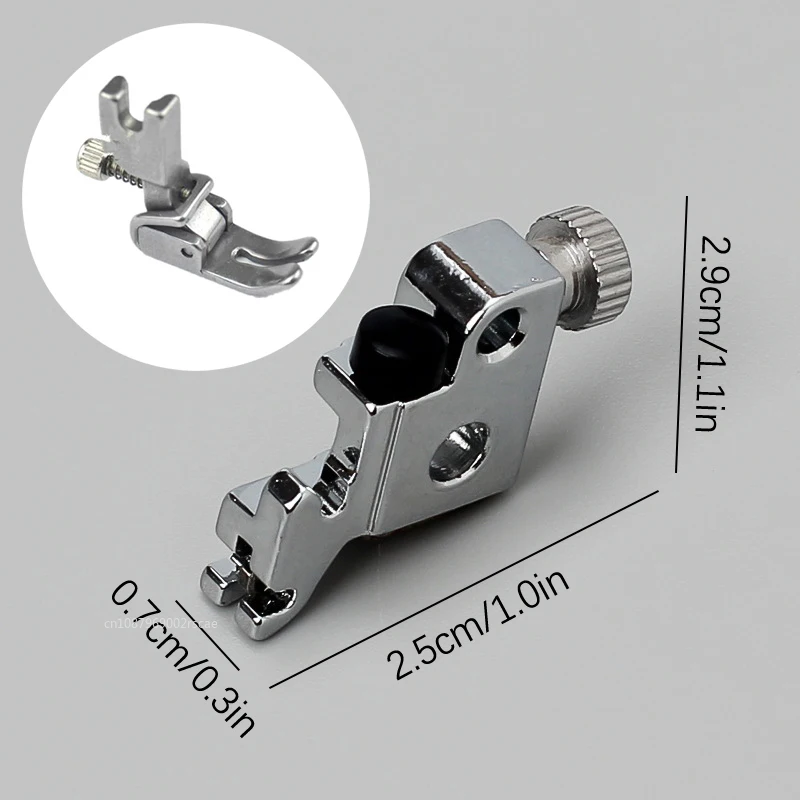 1pc Snap on Low Shank Adapter Presser Foot Holder with Universal Press Foot for Household Sewing Machine Quilting Stitching Foot