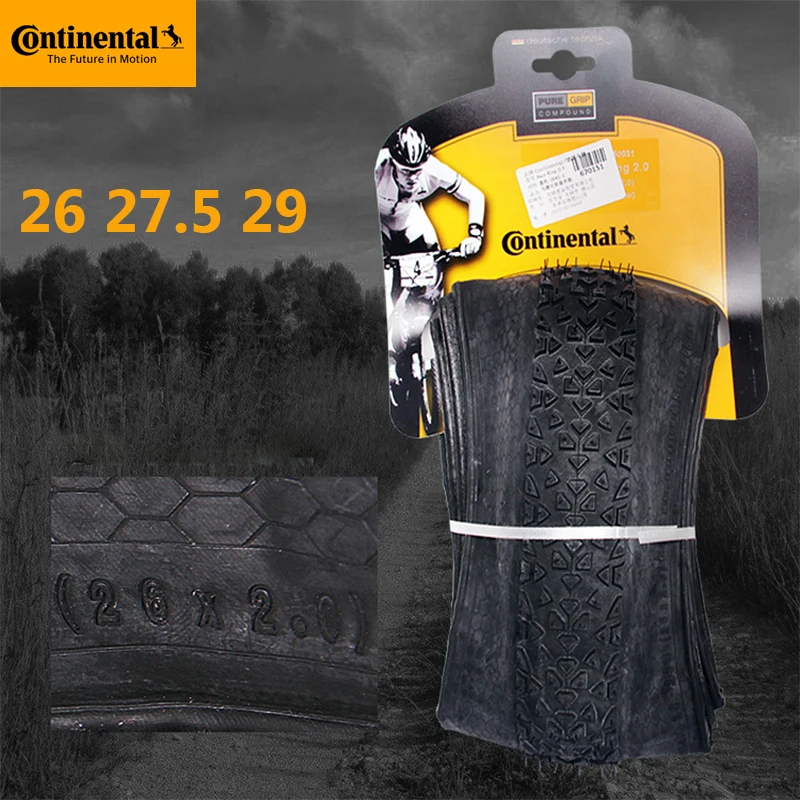 Continental 26 27.5 29 2.0 2.2 MTB Tire Race King Bicycle Tire Anti Puncture 180TPI Folding Tire Tyre Mountain Bike Tyre X-king