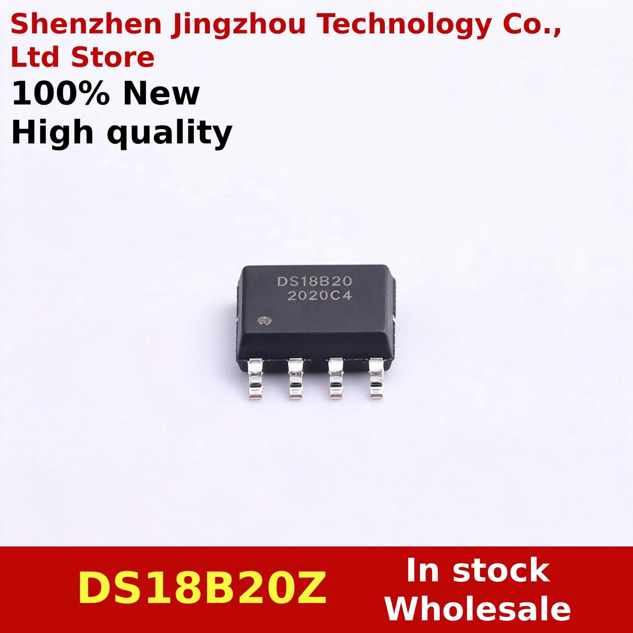 (5PCS) 100% New DS18B20Z Temperature Sensor Thermometer DS18B20Z 18B20 SOP8 In Stock