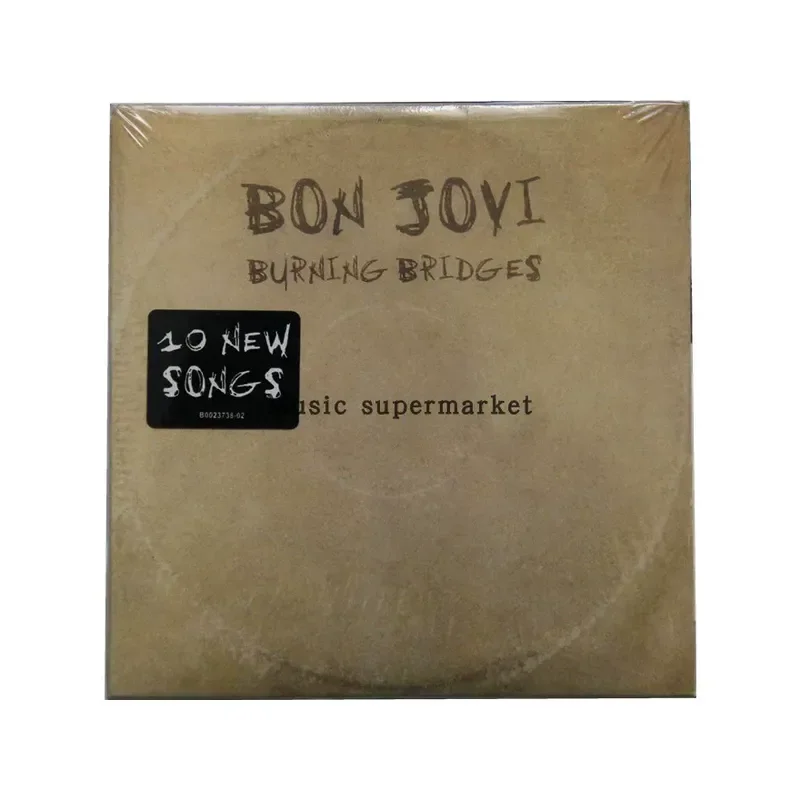 Классический альбом Bon Jovi Burning Bridges: Оригинальный музыкальный CD для фанатов Bon Jovi