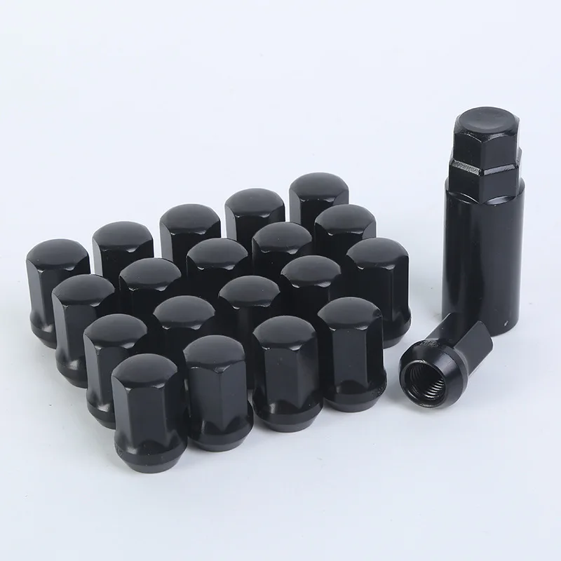 

Комплект из 20 стальных противоугонных колесных гаек Rays Volk с закрытым концом, 17 HEX