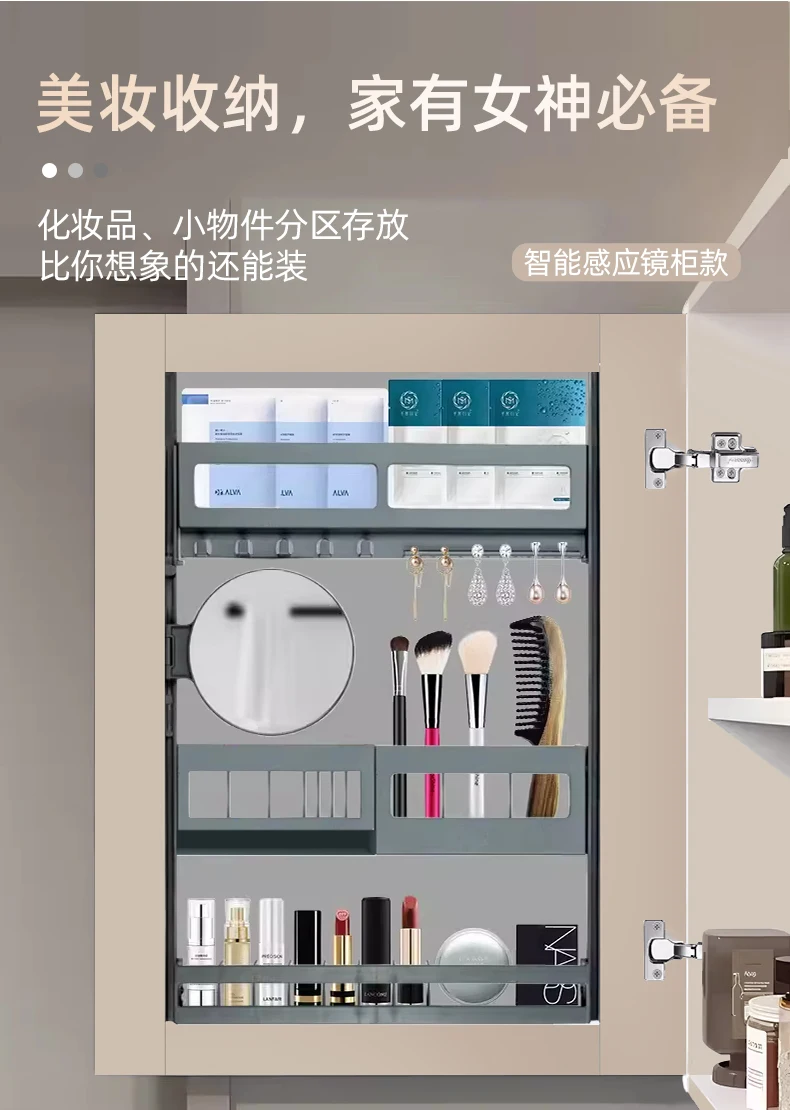 Vanity with Sink Shelves Sink Under Cabinet Bathroom Bathroom Sets Full Set Furniture Comfortable with Drawers Storage Cabinet