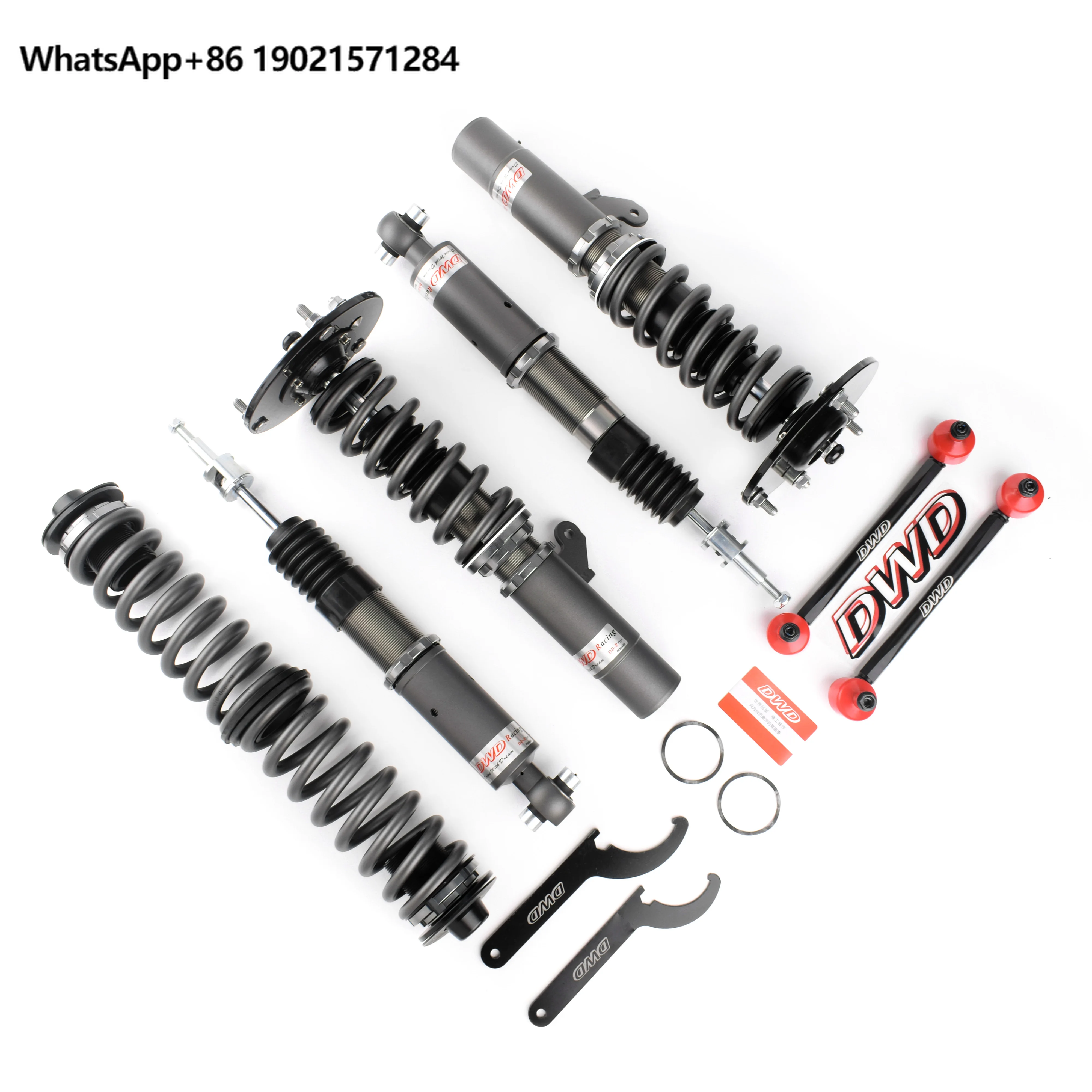 

Metal 32 Steps Adjustable Mono-tube Coilover Shock Absorber for BMW 3 Series 6th Gen 2WD/AWD F30 2011-2019 BMW014