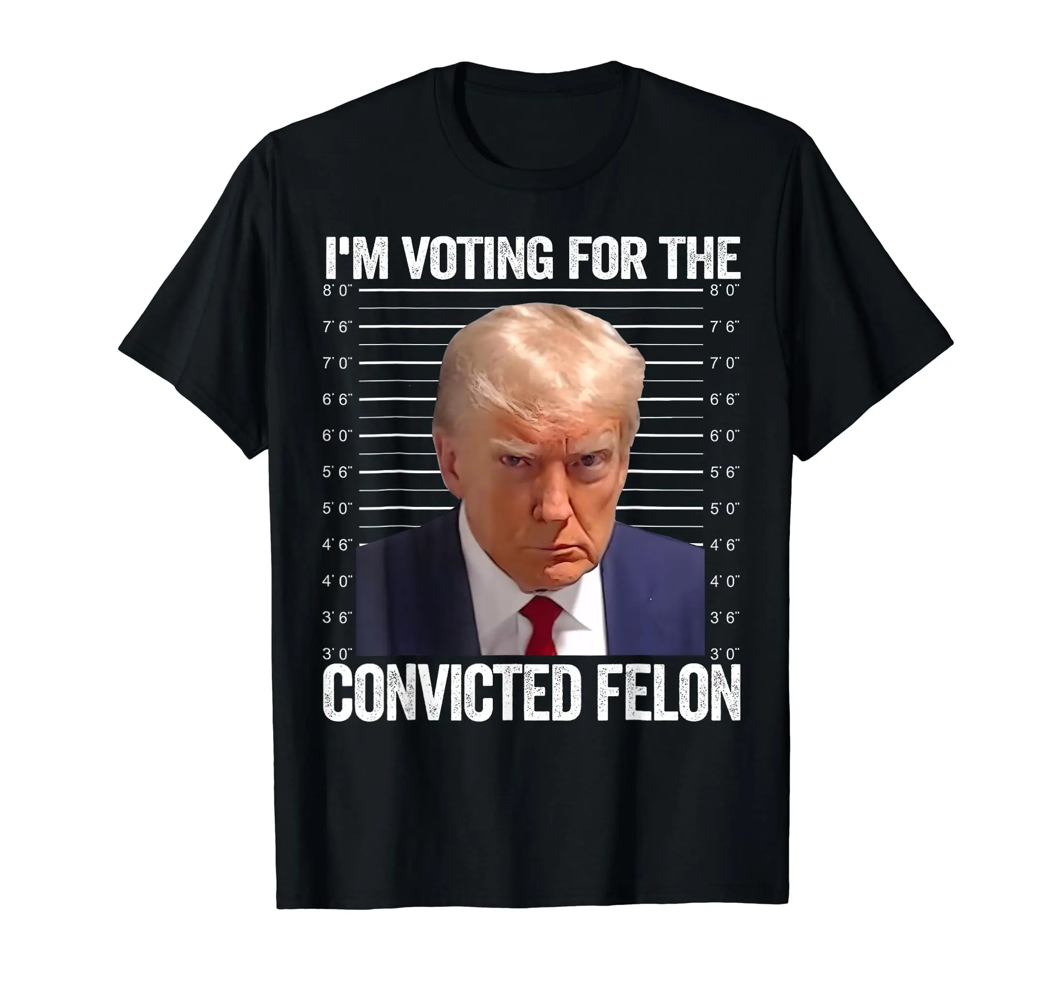 I'm Voting For The Convicted Felon Funny Pro 2024 T-Shirt