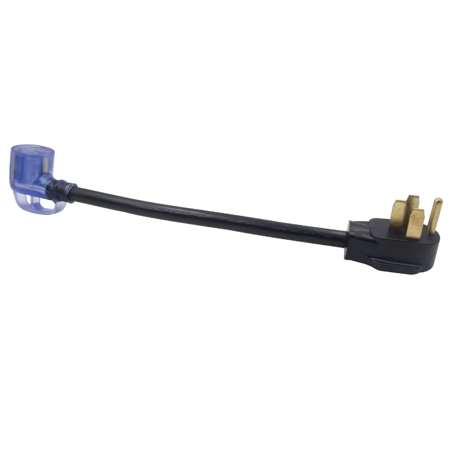 

Универсальный удлинитель для автодомов AutoDrive 10/3 STW 50-30 А с подсветкой концов, 1,5 фута, черный, идеально подходит для надежного подключения питания