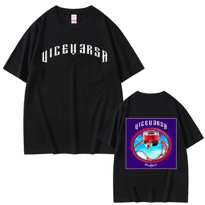 

Rauw Alejandro Vice Versa Todo De Ti Album Graphic Print T-shirt Men Women Hip Hop Fashion T Shirts Male Vintgae Casual Tshirt