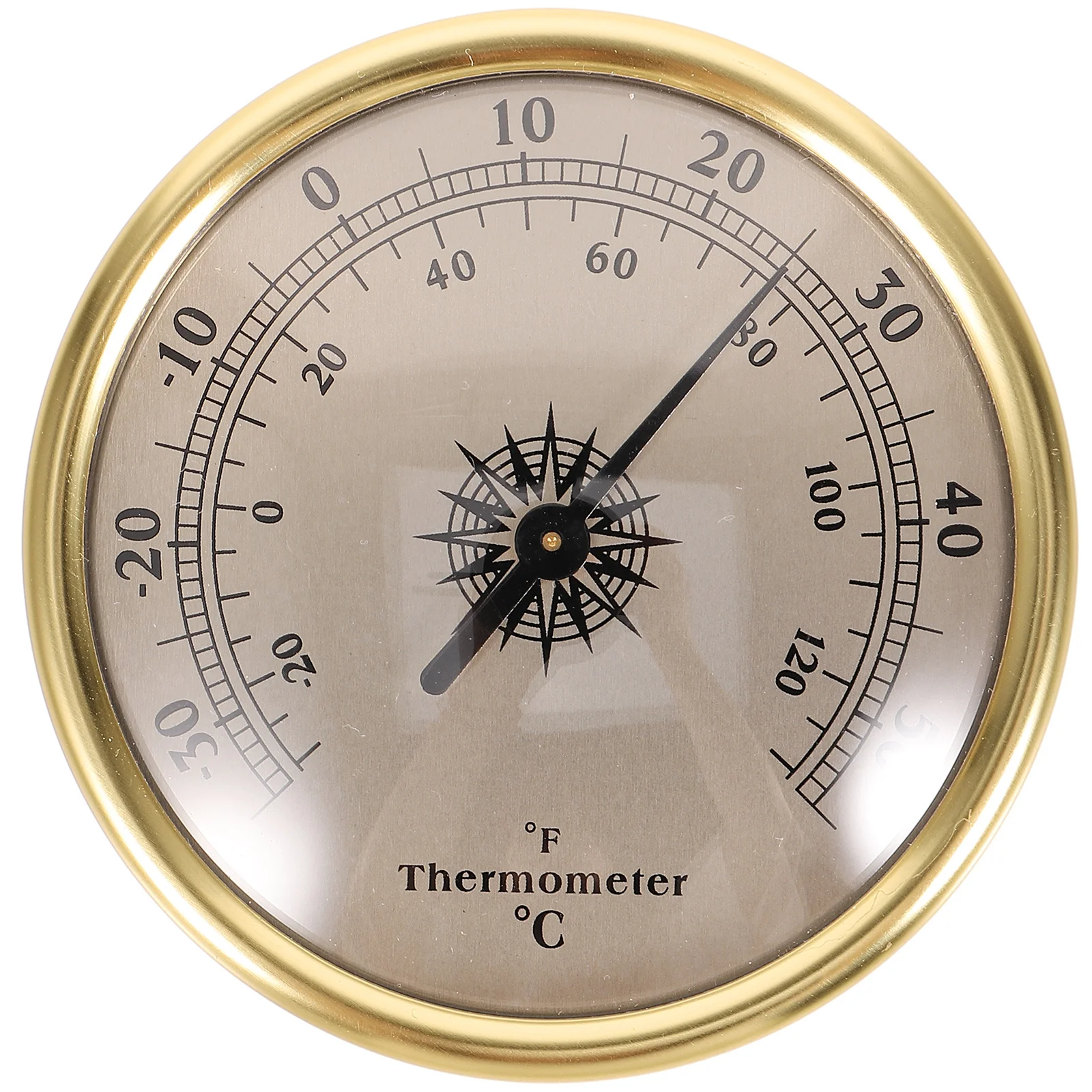 Round Temperature Gauge Indoor Humidity Meter For Room Nursery Garden Wall Mounted Thermometer Temperature Measuring Tool
