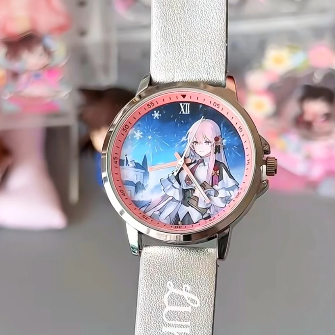 Anime Hatsune Miku Mädchen Uhren Kinder Lederband Niedliche Kinder Cartoon Armbanduhren Geschenke