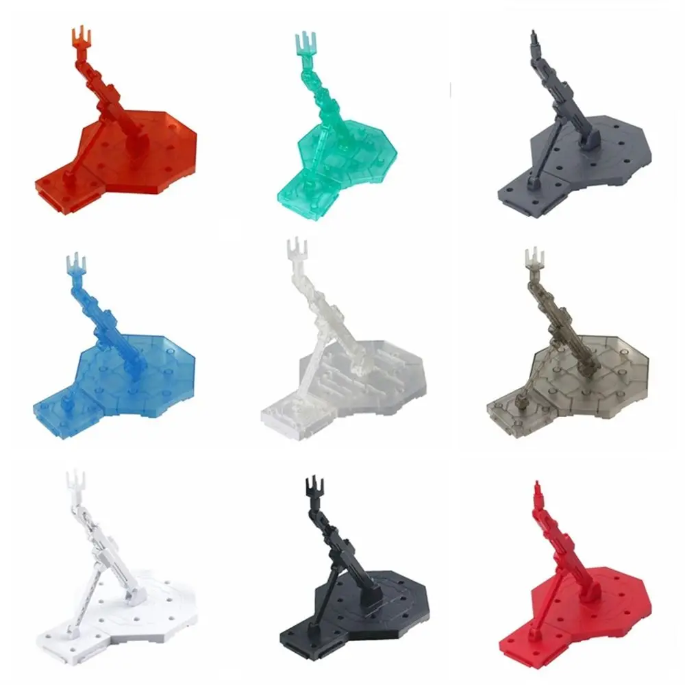 Hot Sale 1Set Action Figure Base Suitable Display Stand Bracket for HG MG BB 1/144 1/100 Cinema Game Model Bracket Adjustable
