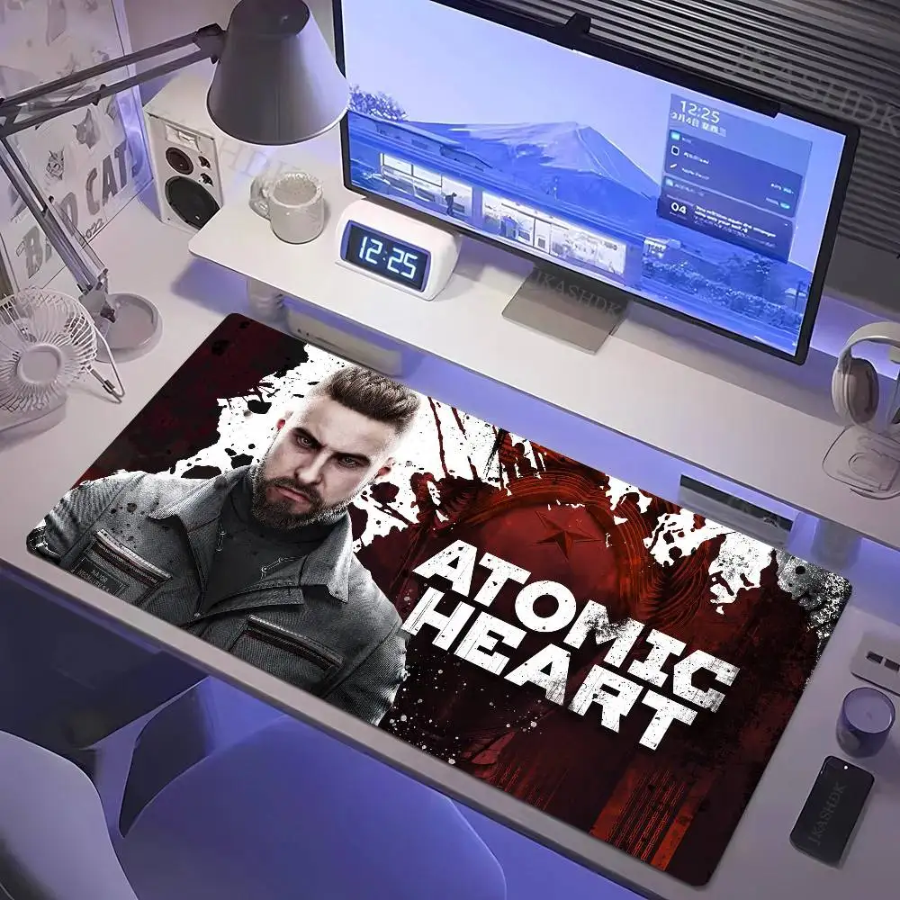 Game A-Atomic Heart Mousepad Non-slip Suitable For Office Computers Laptops E-sports Game Desk Mats XXL Keyboard