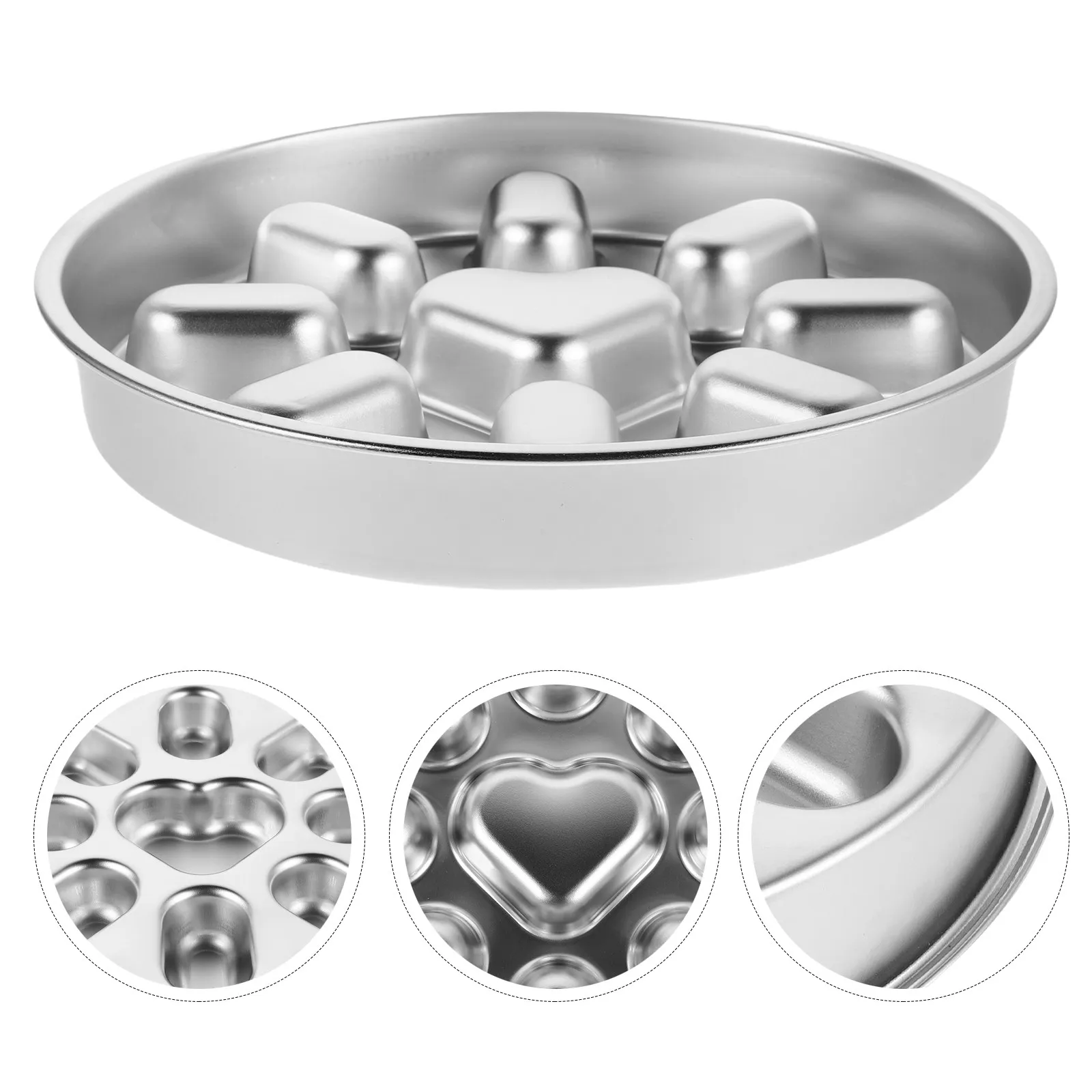 

Миска для медленного кормления собак из нержавеющей стали - Нескользящая миска для еды для здорового питания - Миска-головоломка для щенков и крупных пород