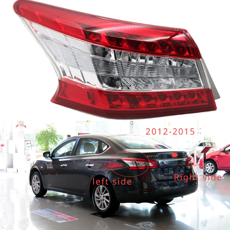 

For Nissan Sentra 2012 2013 2014 2015 Car Accessories taillight assembly Brakel lamp Parking Lights Rear lamp