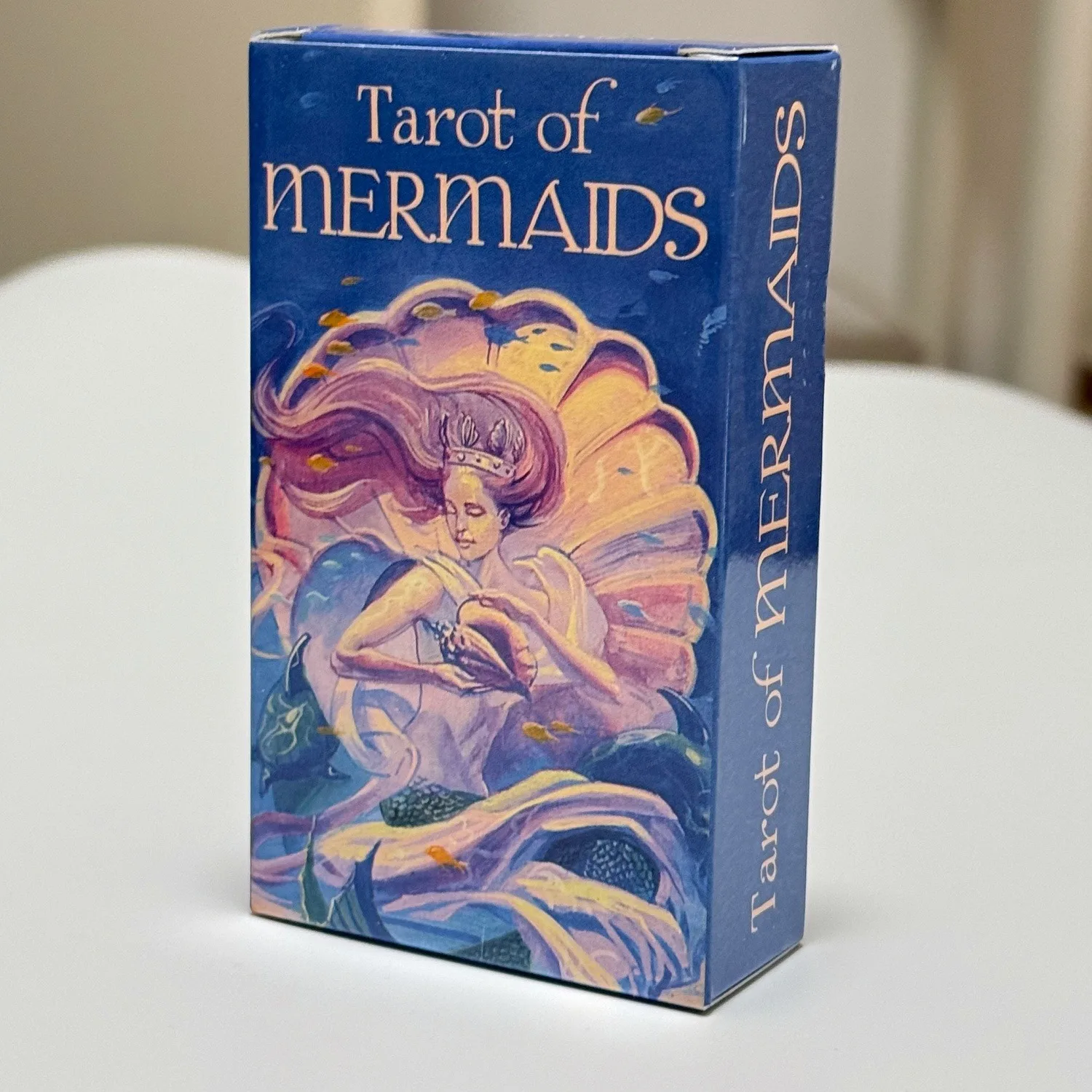 Tarot of Mermaids Tarot Deck 78 Pcs Classic Wait Divination Meditation Board Games Beautiful and Sensual Creatures Cards
