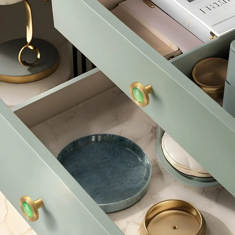 النحاس + كريستال زجاج درج مقبض الشمال نمط قسط خزانة خزانة مقبض الباب مقبض باب الخزانة مقابض الأثاث الفرنسي