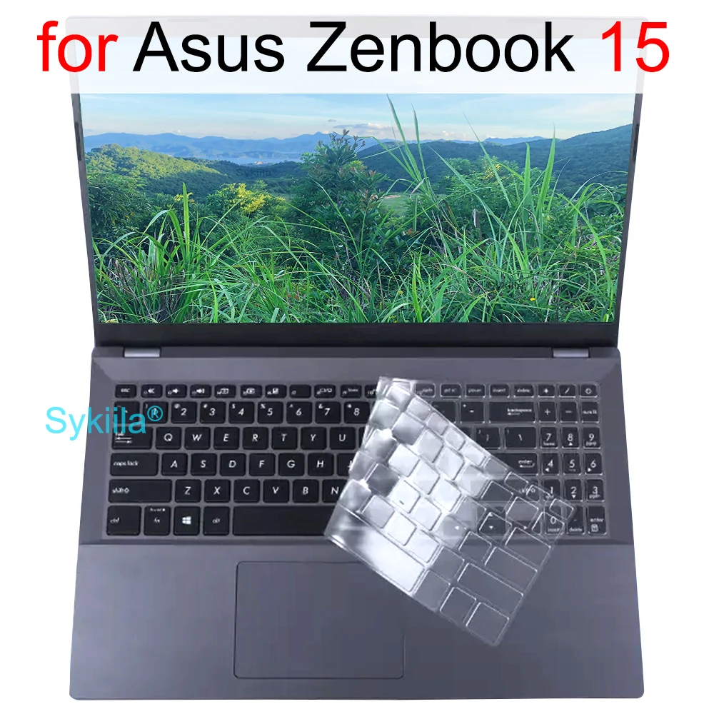 Keyboard Cover for ASUS Zenbook 15 Flip Pro UM3504 UP6502 Q539 UX563 UX564 UM562 Q508 Q528 Q538 Silicone Protector Skin Case