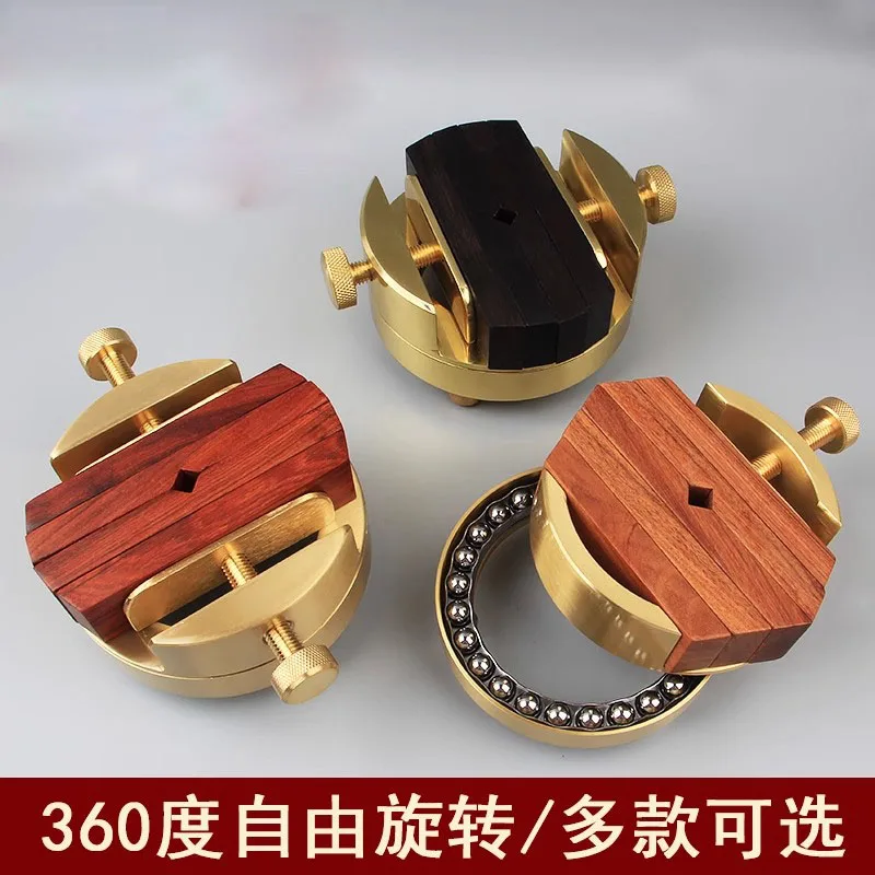 1PCS Brass Seal Press / Engraving Vise, Chinese Seal Carving Tool Kit for Beginners & Professionals