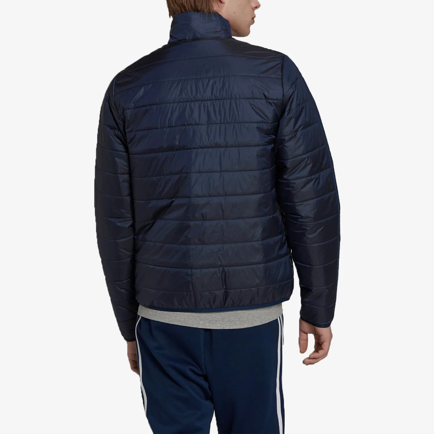 Adidas genuine clover men's outdoor sports and leisure warm cotton jacket HL9215