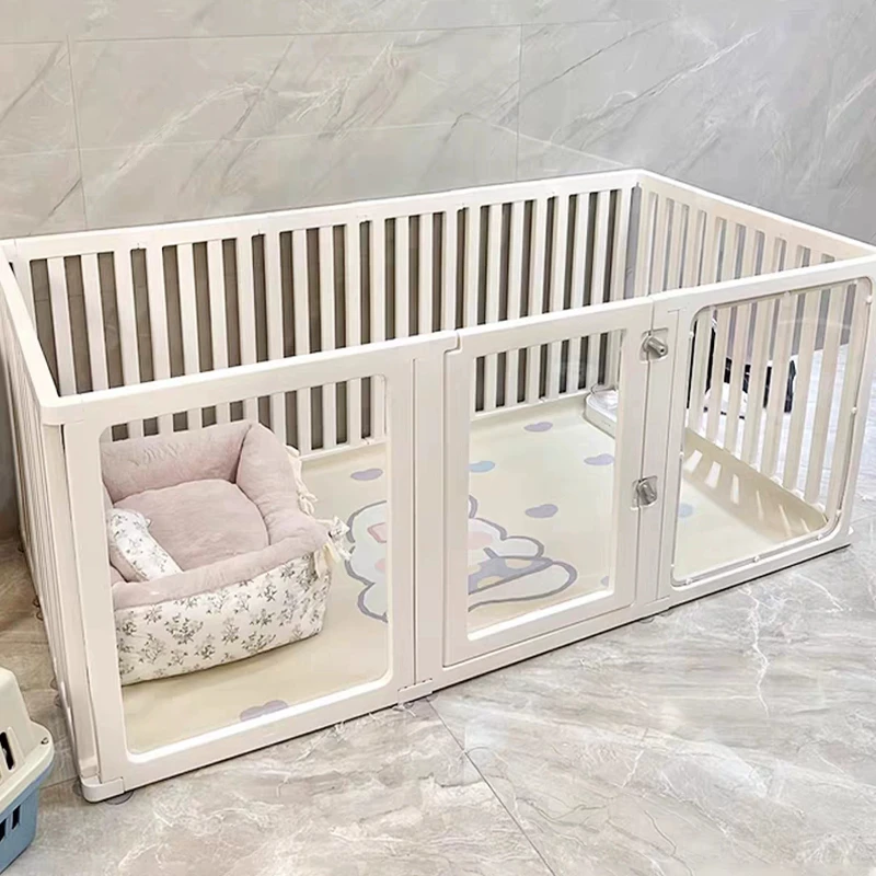 

Supplies Accessories Retractable Safety Door Dog Fence Balcony Acrylic Stuff Dog Fence Large Accessoires Chien Dog Supplies