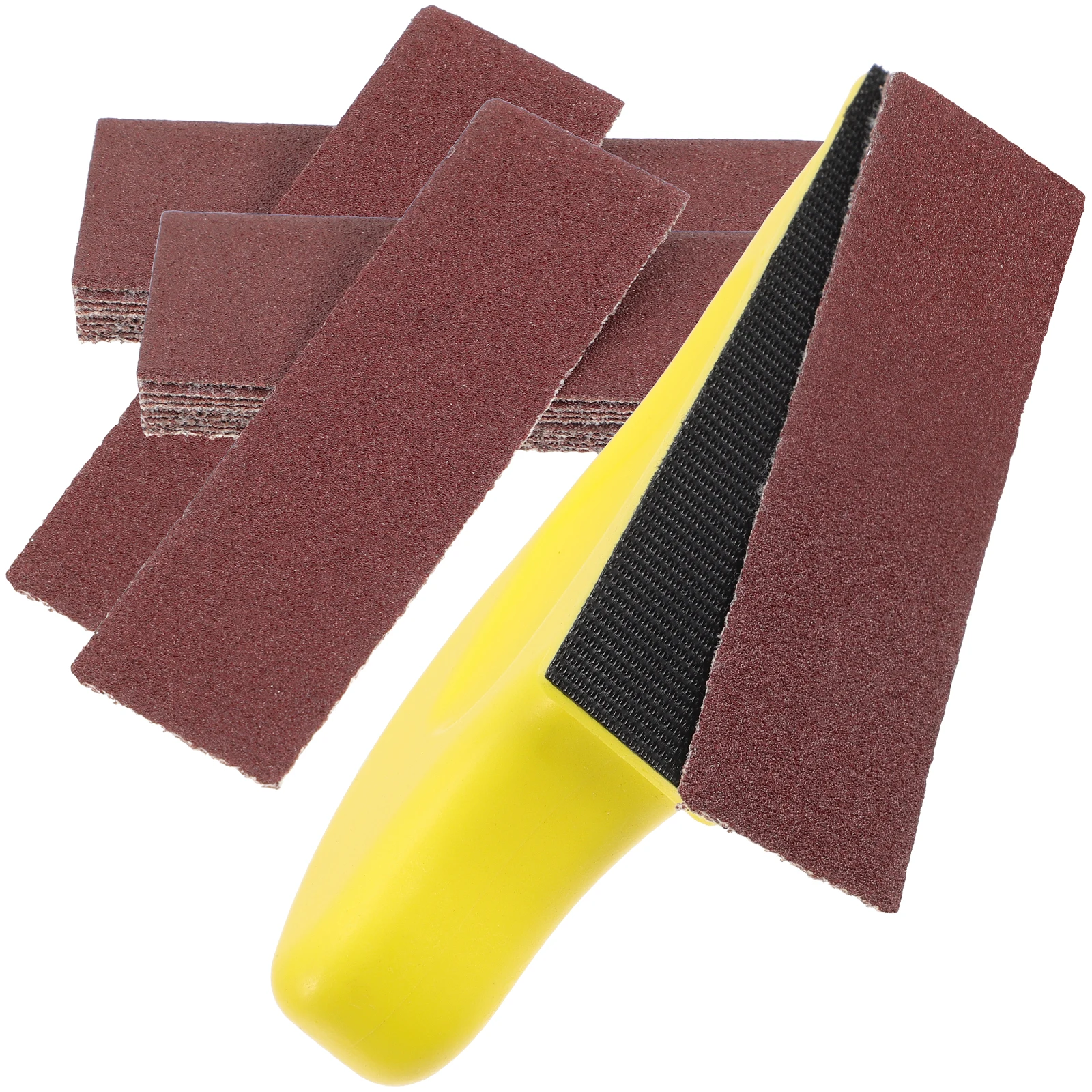 

1 Set 7 Grits Polyurethane Foam Sand Paper Sheet 40-600 Grit Grinding Sandpaper For Furniture Wood Metal Auto Polishing Hook