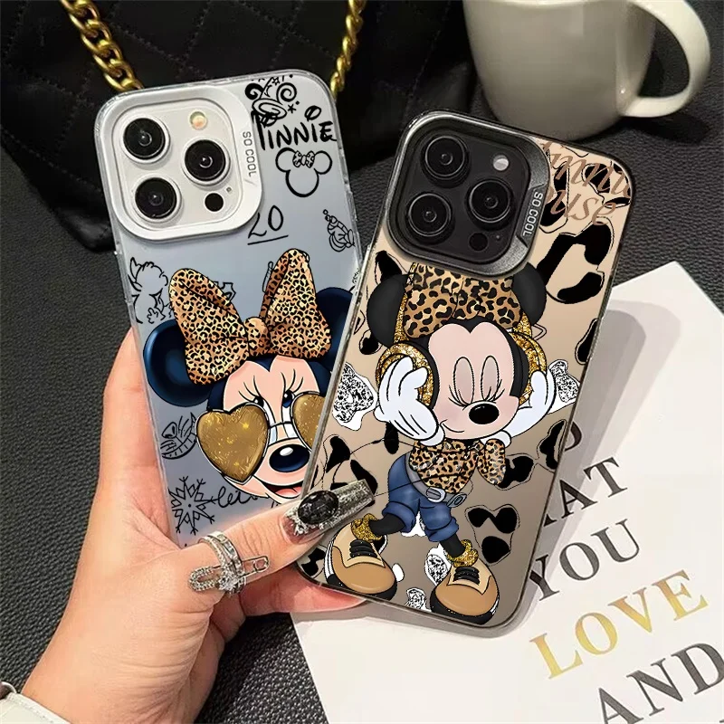 Casing Ponsel Kartun Minnie Mouse Untuk Huawei Honor X6B X7B X8A X9C Smart 90 50 70 200 400 Pro Lite P30 P40 Pro Hard IMD Cover