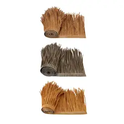 Thatched Roof Thatched Roof, Palm Straw Roll, Simulation, Decoration, Equipment,