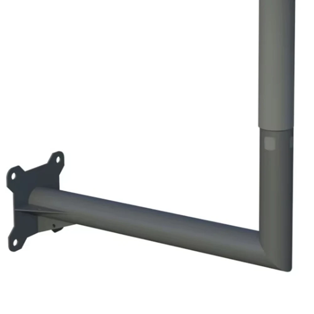 Metal Wall Mount Bracket for Long Rectangular For Satellite For V2 Accessories Adjustable and Sturdy Design for Secure Support