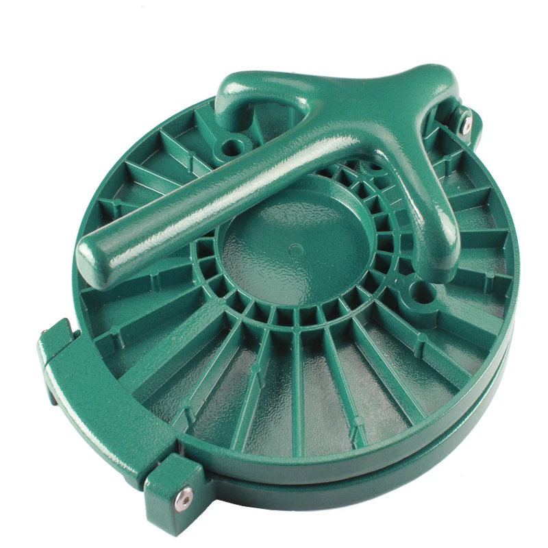 Premium Quality Aluminum Alloy Cast Iron Roti Maker Pizza Dough Press Machine
