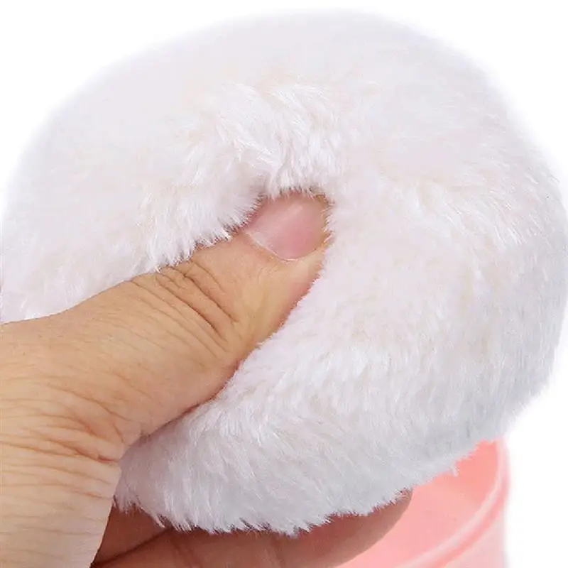 Body Powder Soft Body Baby Face Comfortable Sponge Infant Puff Bath Puff Box Powder Case Talcum Women Makeup Wholesale