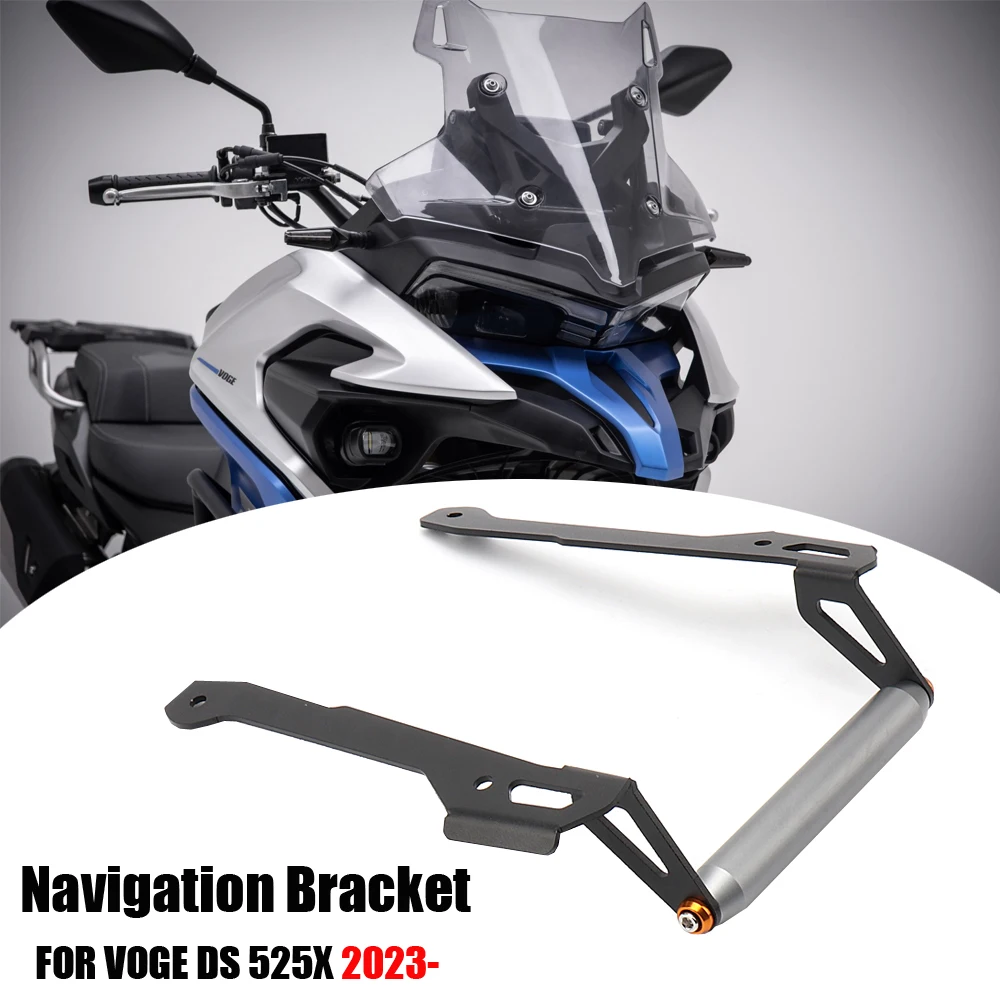 

New 12/22mm GPS Mount Navigation Bracket For VOGE DSX 525 DSX525 DS525X 2023 Motorcycle Accessories Mobile Phone Mount Bracket