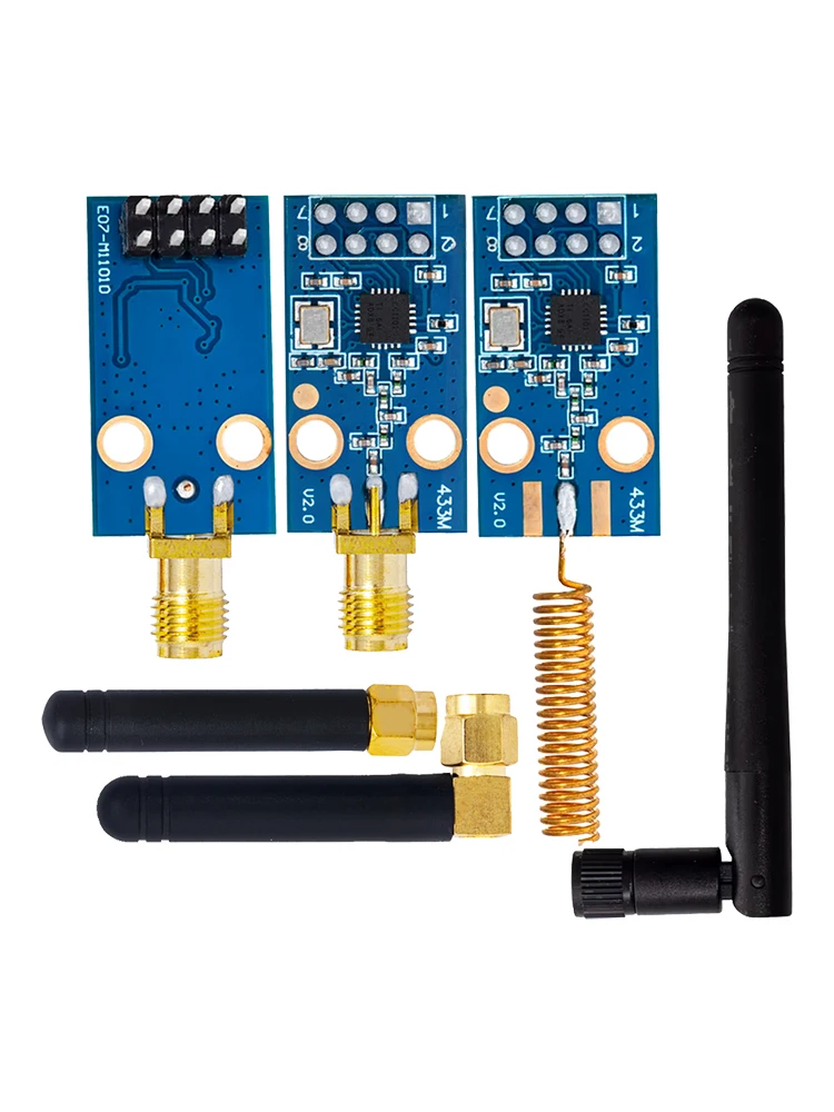 1 SZT. Moduł bezprzewodowy CC1101 z anteną SMA, moduł nadawczo-odbiorczy bezprzewodowy dla Arduino 315/433/868/915MHZ — zdjęcie produktu 7