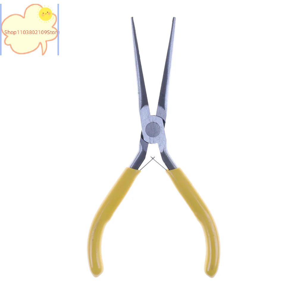 【HT】【HT】Needle Nose Pliers 5''/125mm Long Nose Plier tool Multi Forceps Repair Hand Tools