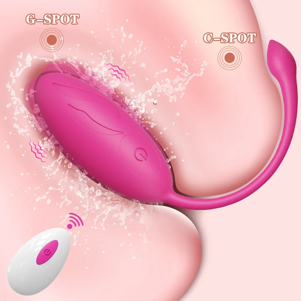 Vibrador de huevo para mujer, vibrador de Vagina con Control remoto, bragas portátiles, juguete sexual de interacción de masturbación femenina para parejas