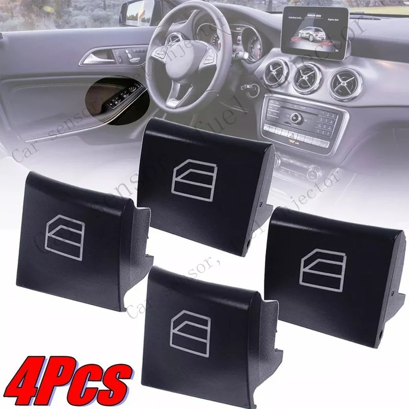 Q+ FOR Driver Side Window Control Buttons Replacement Set for Mercedes Cars 4 5