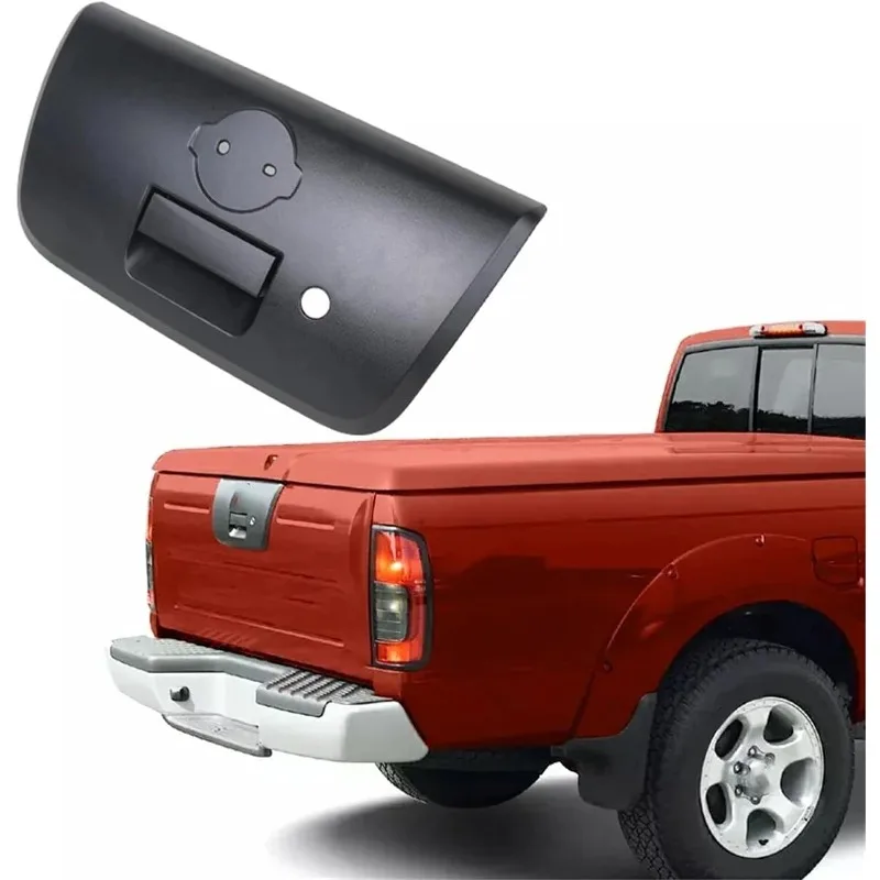 Maçaneta Externa Traseira da Tampa da Caçamba com Furo para Chave para Nissan Frontier 2002 2003 Substitui 90606-8Z400 906069Z400