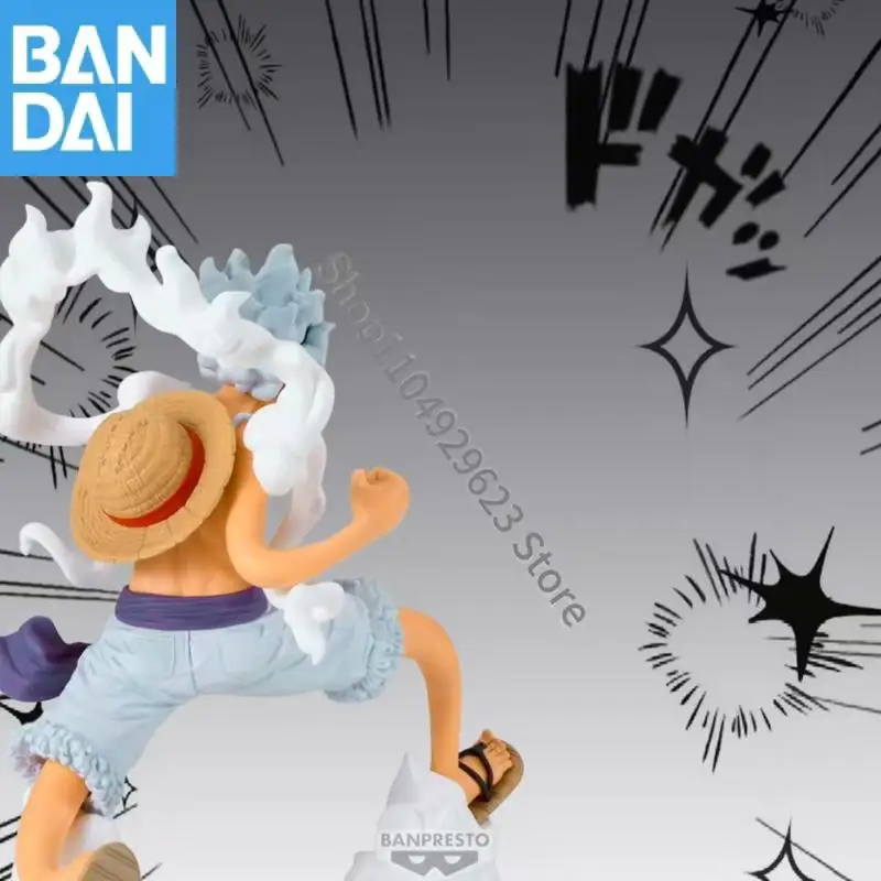 

BANDAI NAMCO BANPRESTO ONE PIECE Grandista Monkey D Luffy Gear 5, ПВХ, аниме-фигурка, модель в наличии, праздничные подарки для детей в штучной упаковке