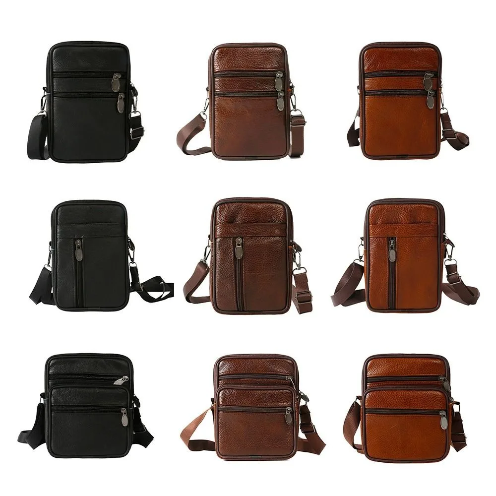 

New PU Leather Phone Holder Waist Bag Portable Multifunctional Phone Holster Leisure Waterproof Sport Purse Daily