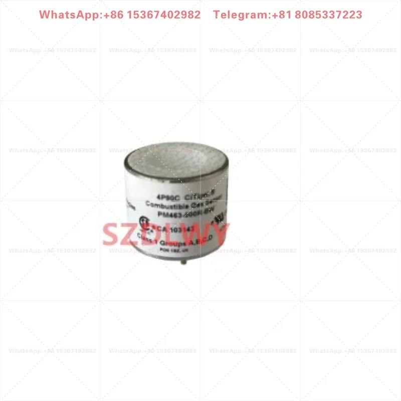 1PCS 4P90C Catalytic Combustible Gas Sensor 0-100% LEL for Portable & Fixed Gas Detectors, Anti-Poisoning