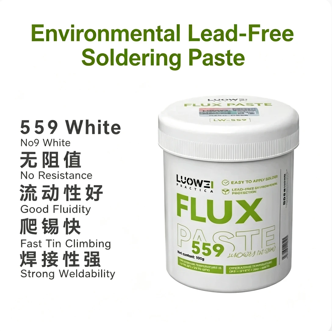 LuoWei 223/559 Chip Telefon-Reparatur-Lötmittel BGA Lötmaskenpaste, Kein Widerstand, Nicht-Leitend, No-Clean Lötpaste, Flussmittel – Detail 5