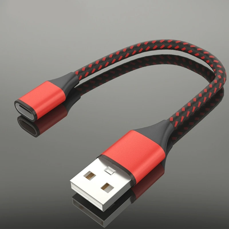 Przedłużacz USB C typ C żeński do USB 2.0 męski przedłużacz danych konwerter Adapter transferowy do telefonu Laptop