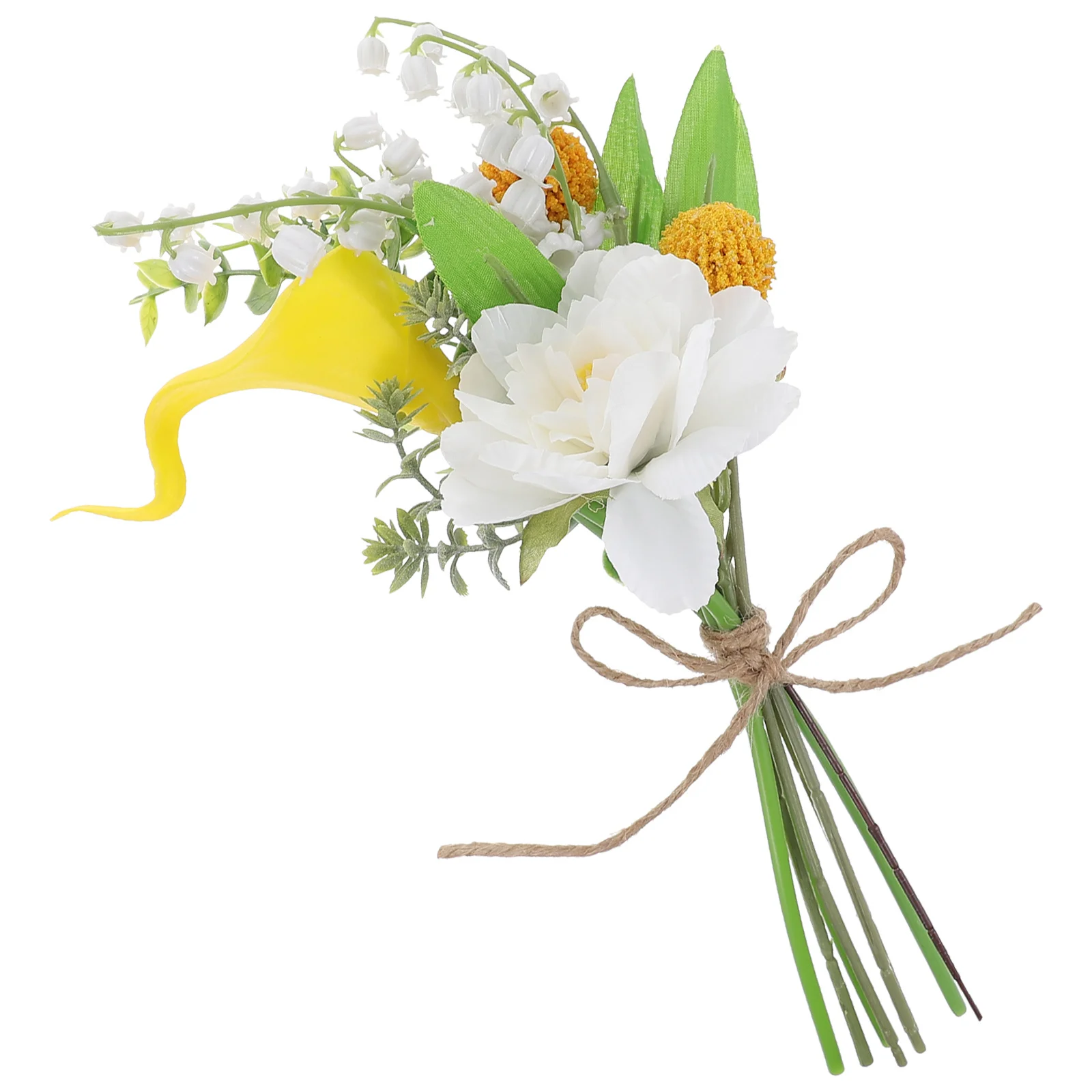 

Blossom Artificial Flower Bouquet Fake Flowers Floral Centerpieces Decorative Silk Cloth Bouquets Faux