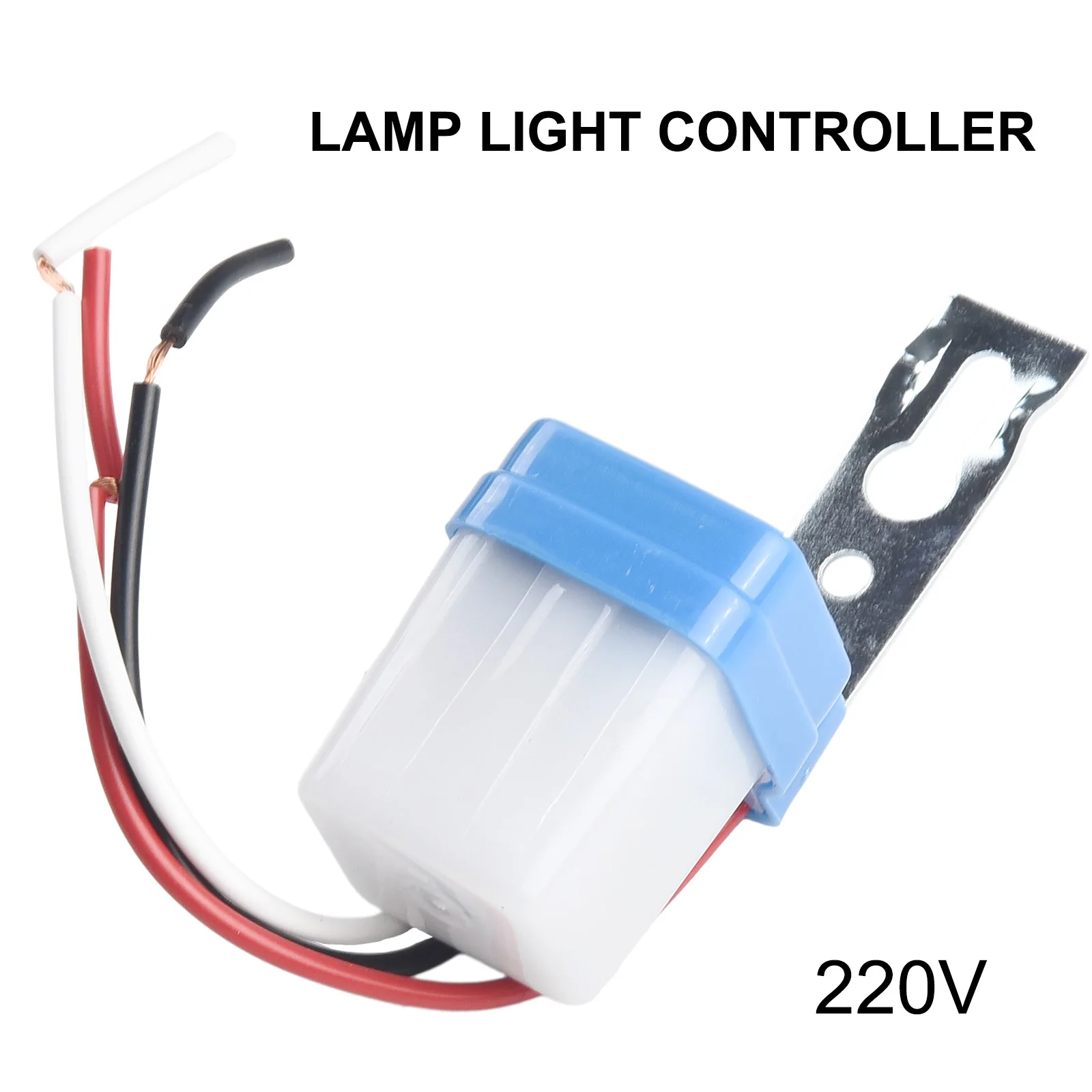 Effortlessly control your lighting, Twilight Sensor Light Sensor Switch, Easy installation and use, AC 220V input voltage