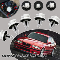 For BMW 3 Series E36 1990 1991 1992 1993 1994 - 1998 316i, 318i, 320i, 325i, 328i, M3, Z3 Door Card Panel Trim Lining Clamp Clip