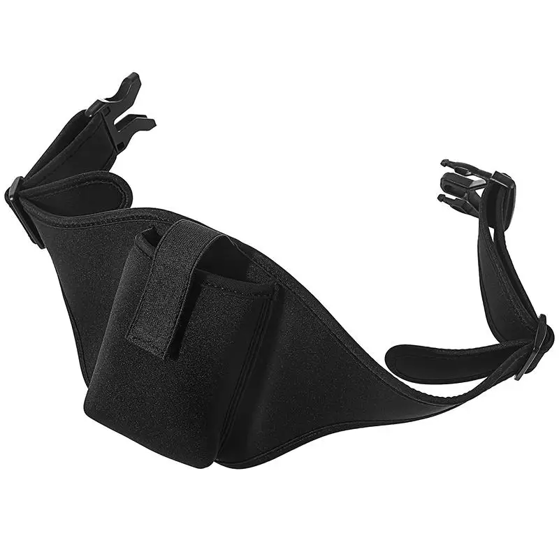 Ceinture de microphone réglable avec support mains libres - Pochette de transport sécurisée pour la taille, idéale pour les instructeurs de fitness, les orateurs et les artistes.