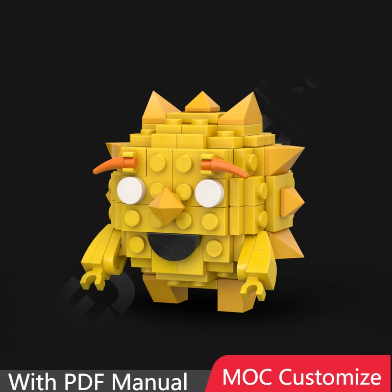 

Popular 104 PCS MOC Walking On Sunshine Model Custom Character Puzzle Technology Creative Assembly Toy Christmas Birthday Gifts