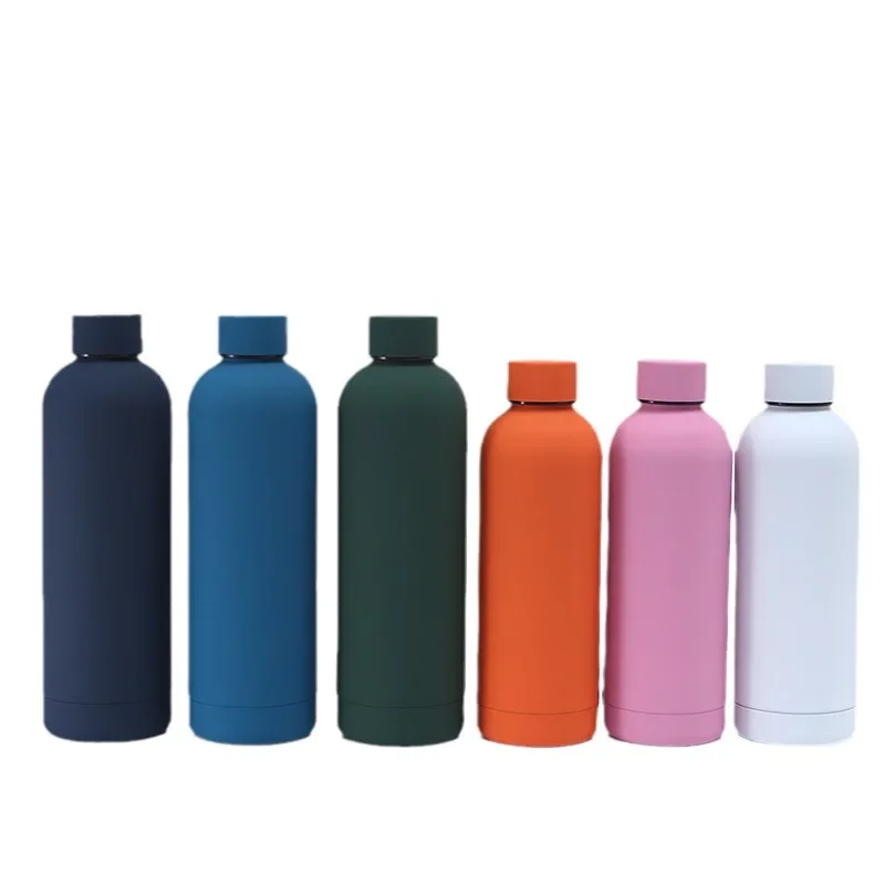 750ml Fashionable 304 Stainless Steel Small Mouth Thermos Bottle Outdoor Kettle Water Cup Thermos Bottle Portable Thermos Cup